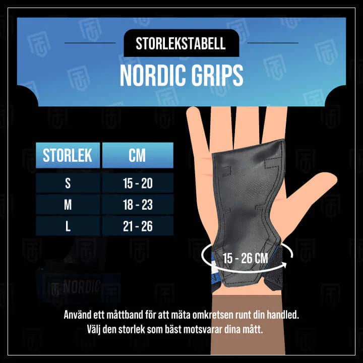 Nordic Grips (Dragremmar) - TRÄNING & PERFORMANCE BUTIKEN