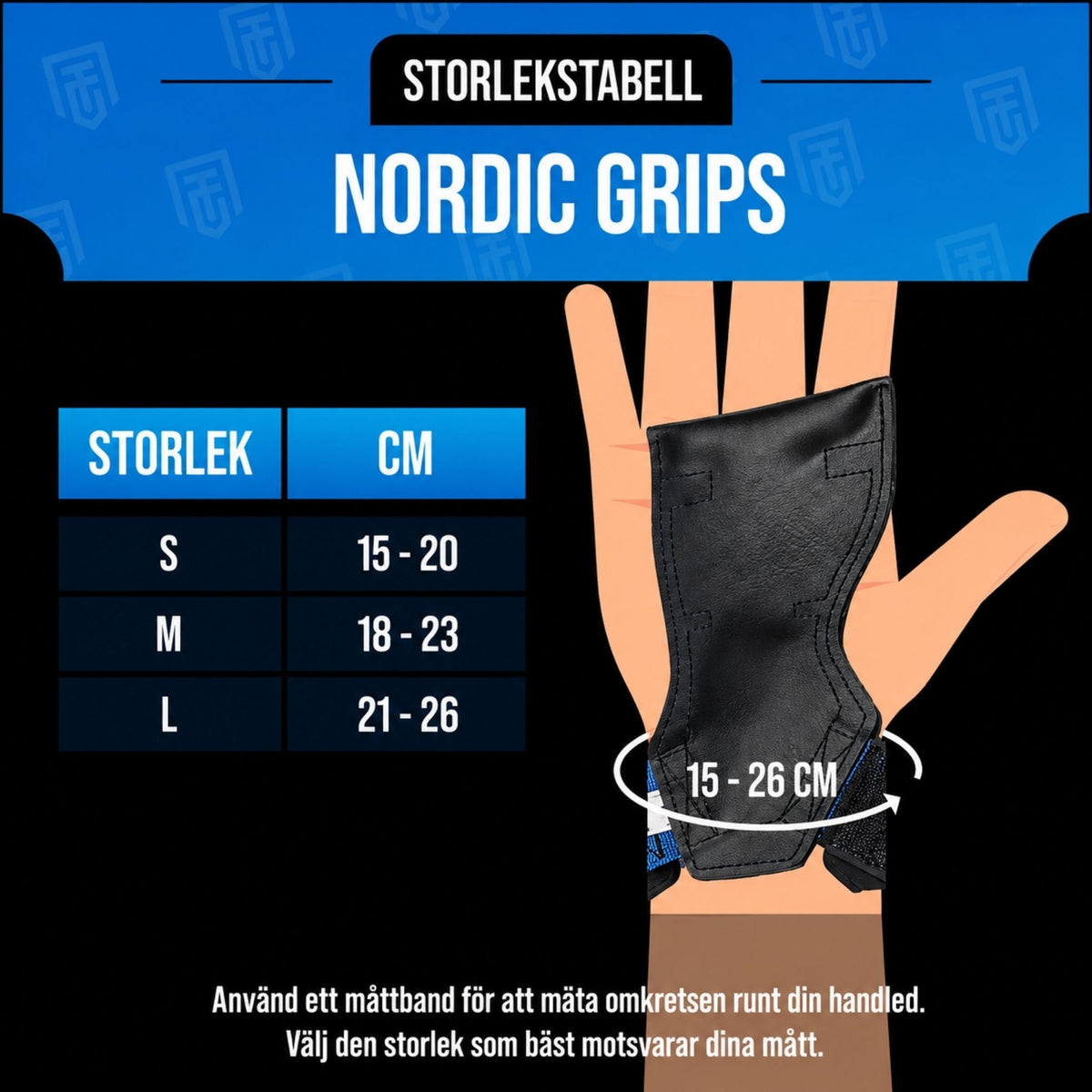 Nordic Grips (Dragremmar) - TRÄNING & PERFORMANCE BUTIKEN