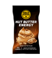 NUT BUTTER ENERGY SNACK MED JORDNÖT, DADDEL OCH HAVRE - 40 GRAM, 16-pack
