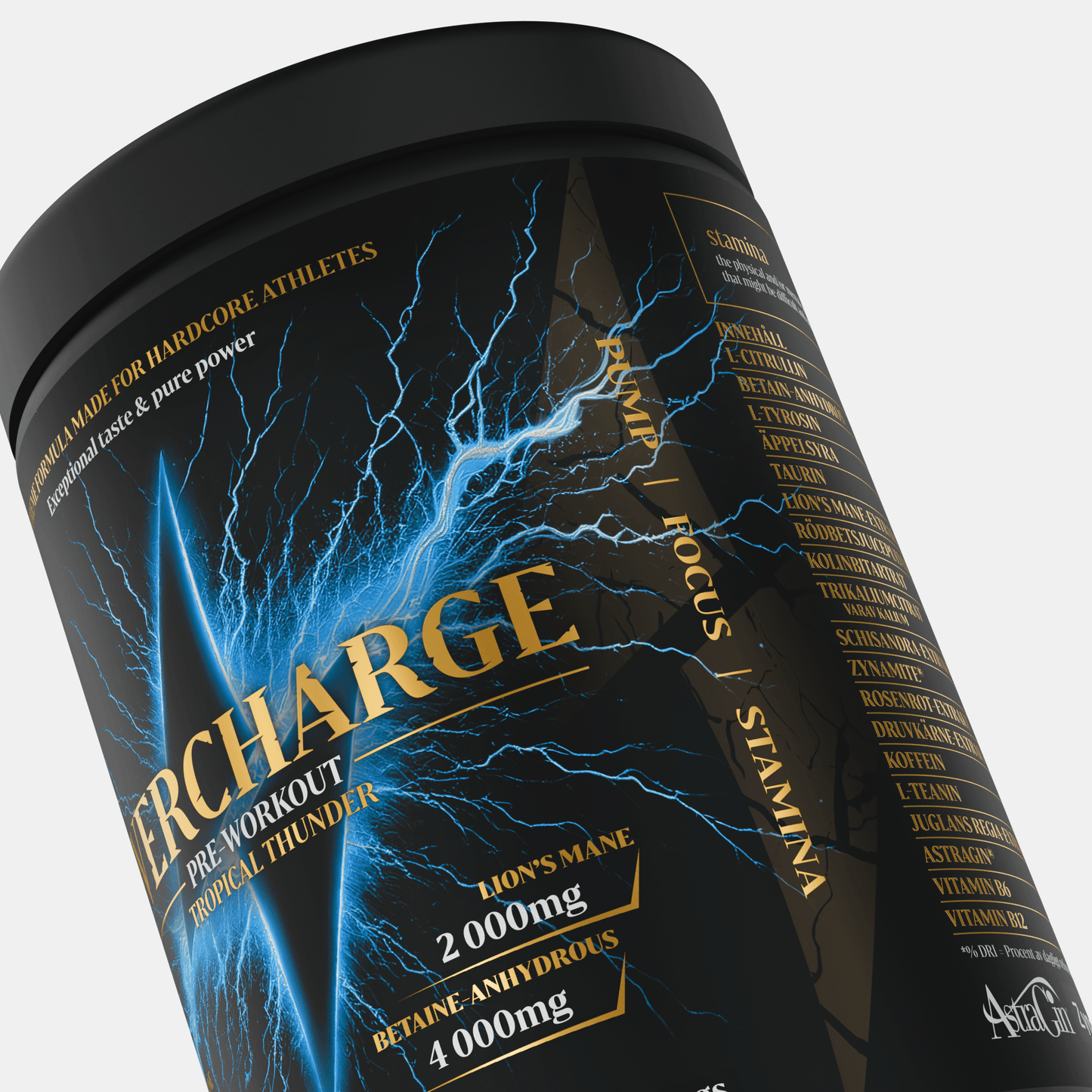 OVERCHARGE PWO - TRÄNING & PERFORMANCE BUTIKEN