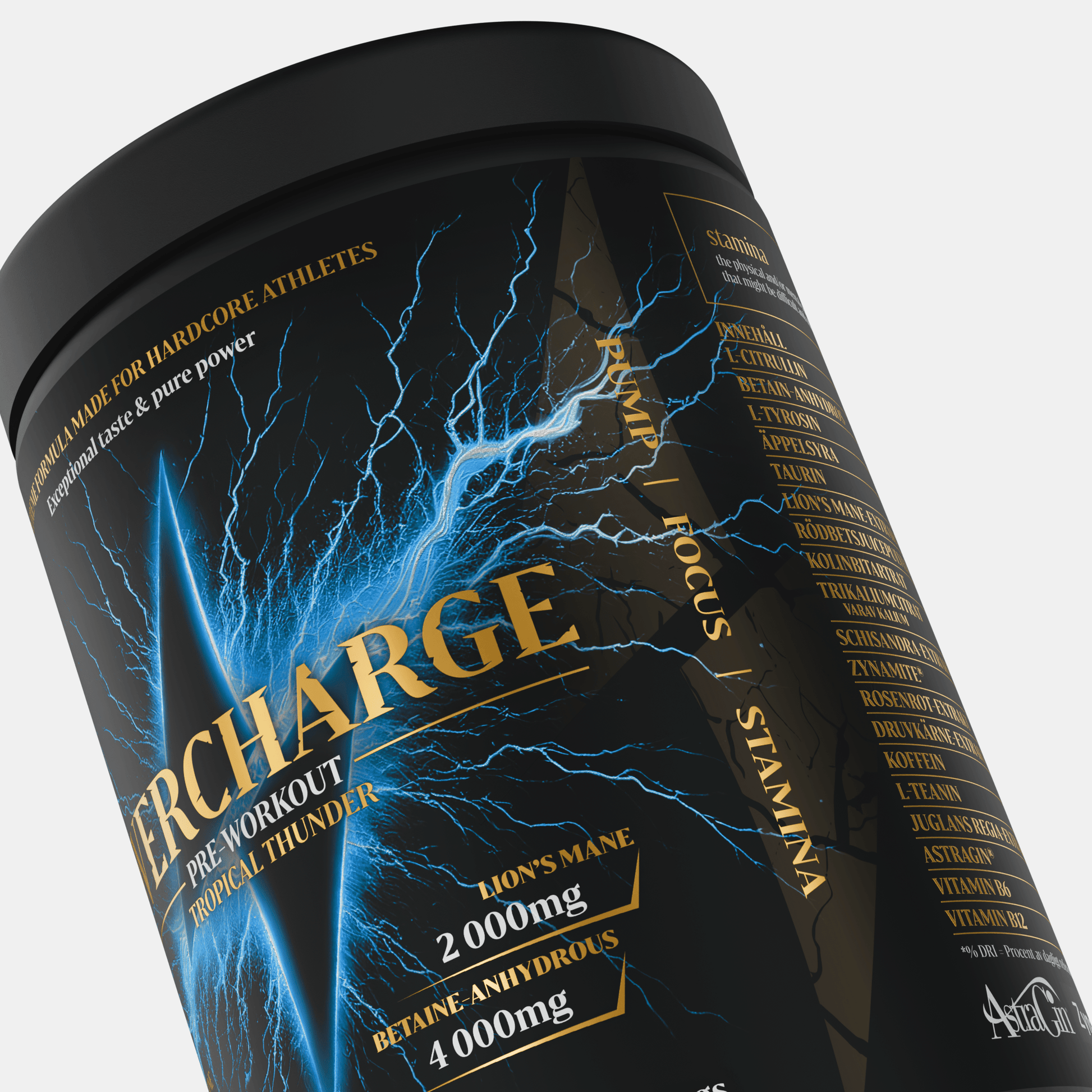 OVERCHARGE PWO - TRÄNING & PERFORMANCE BUTIKEN