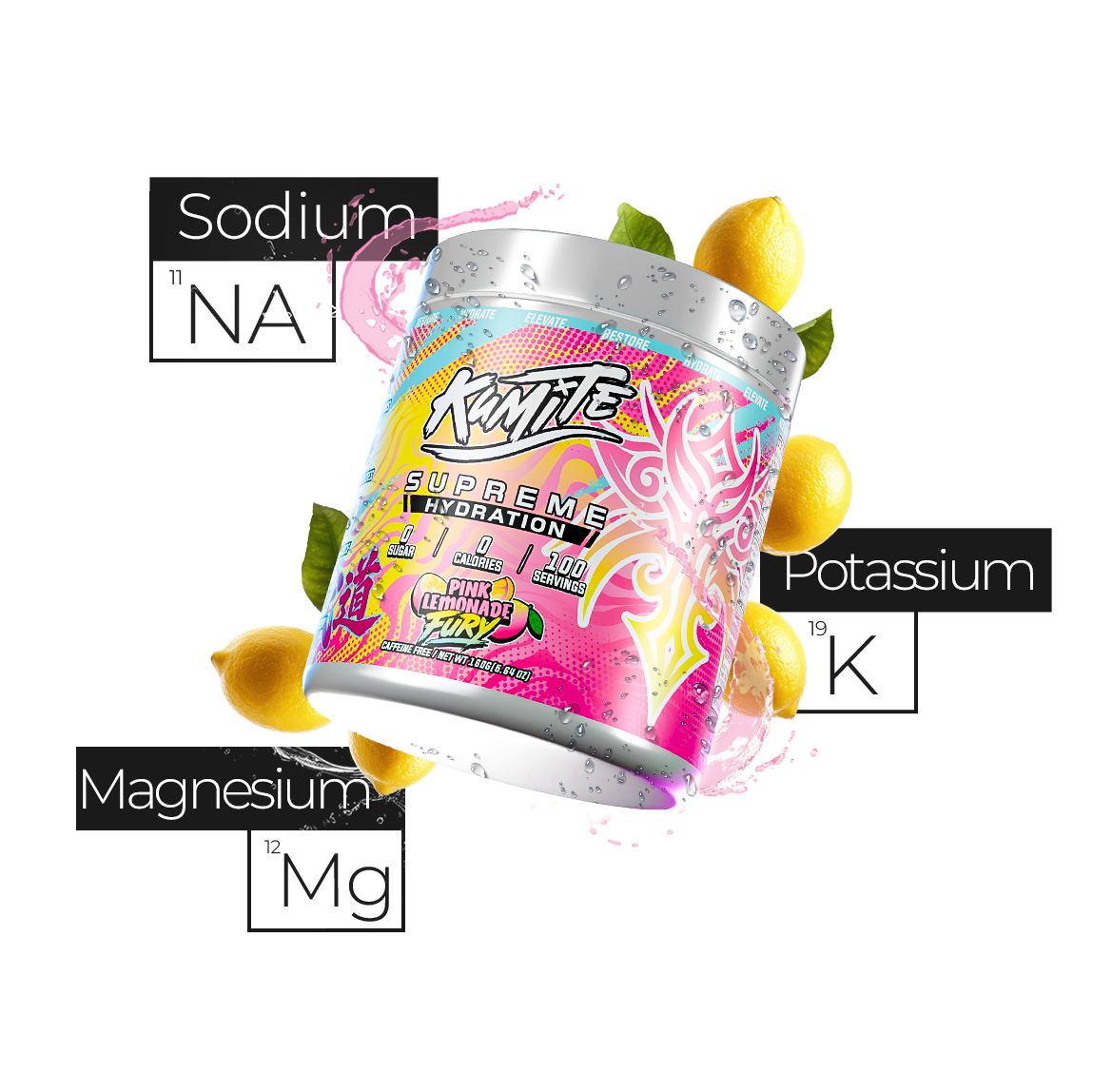 Pink Lemonade Fury (100 servings) - TRÄNING & PERFORMANCE BUTIKEN