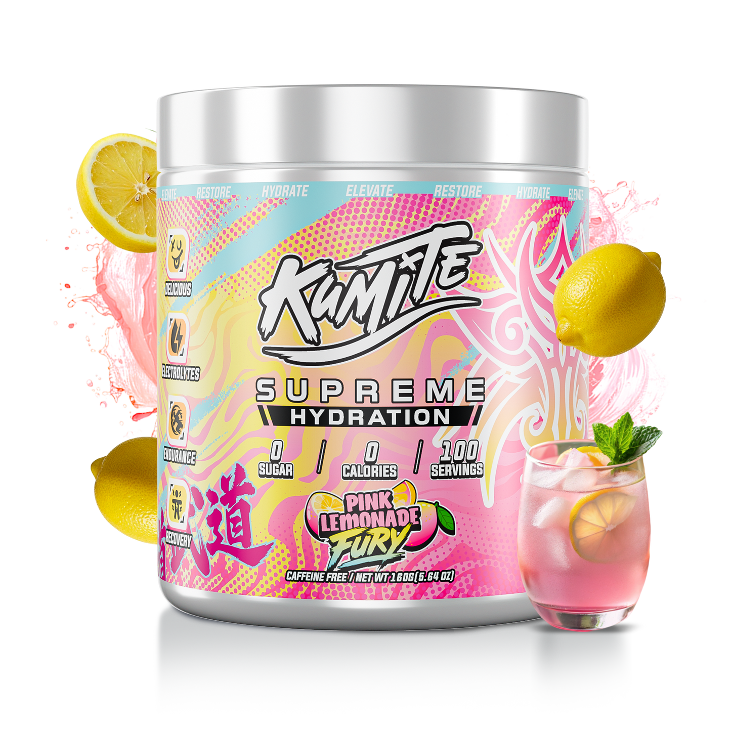 Pink Lemonade Fury (100 servings) - TRÄNING & PERFORMANCE BUTIKEN