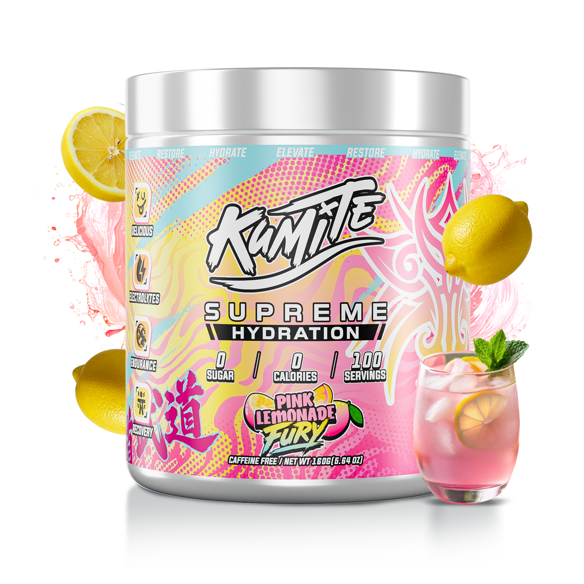 Pink Lemonade Fury (100 servings) - TRÄNING & PERFORMANCE BUTIKEN