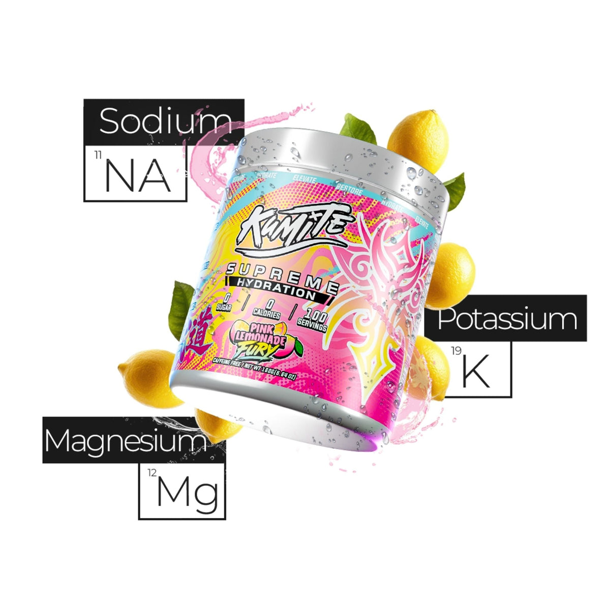 Pink Lemonade Fury (100 servings) - TRÄNING & PERFORMANCE BUTIKEN