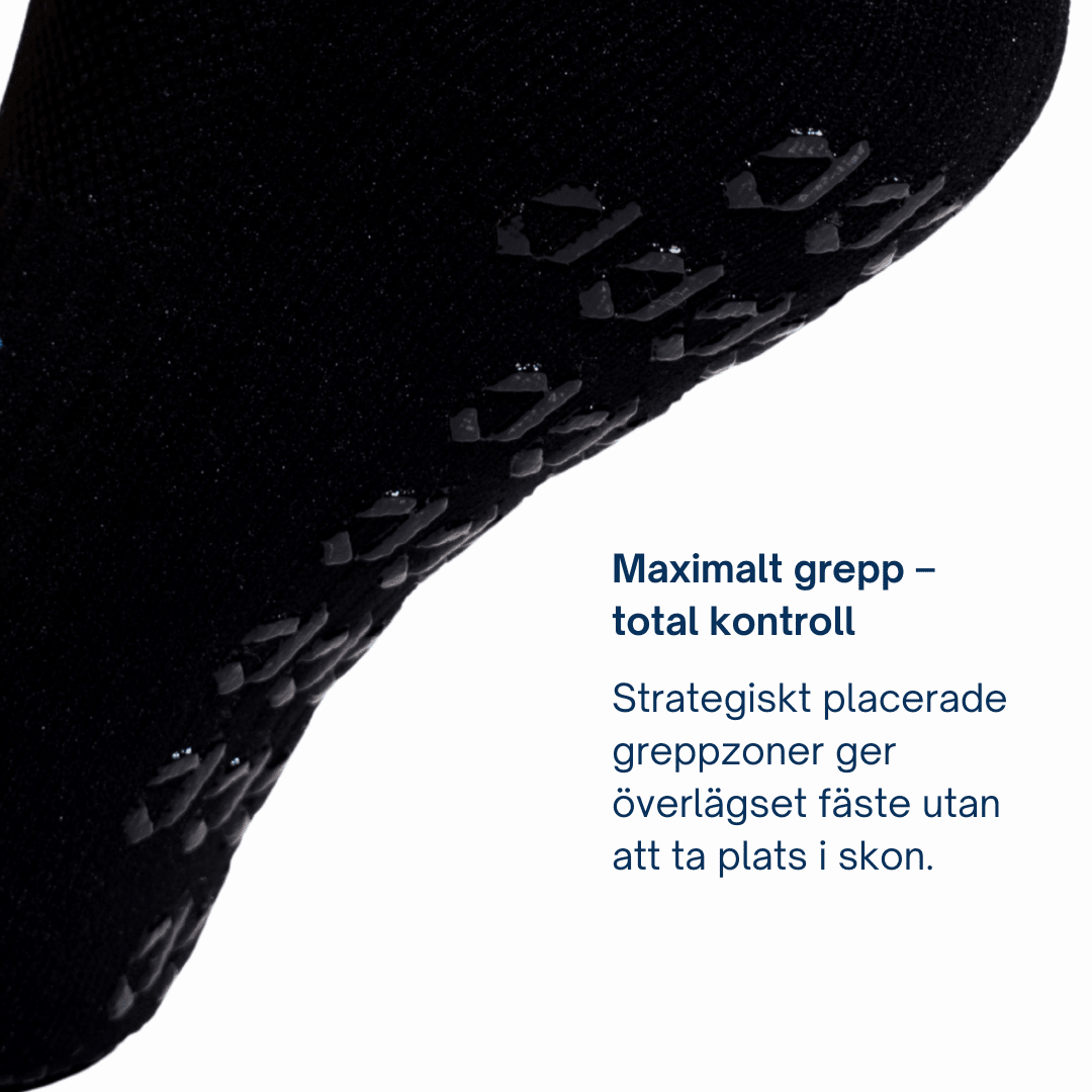 Playmkr Grip Socks Svart - TRÄNING & PERFORMANCE BUTIKEN