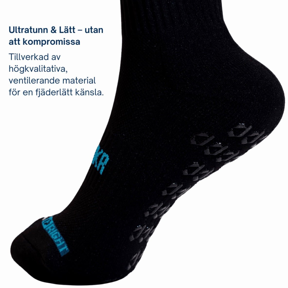 Playmkr Grip Socks Svart - TRÄNING & PERFORMANCE BUTIKEN