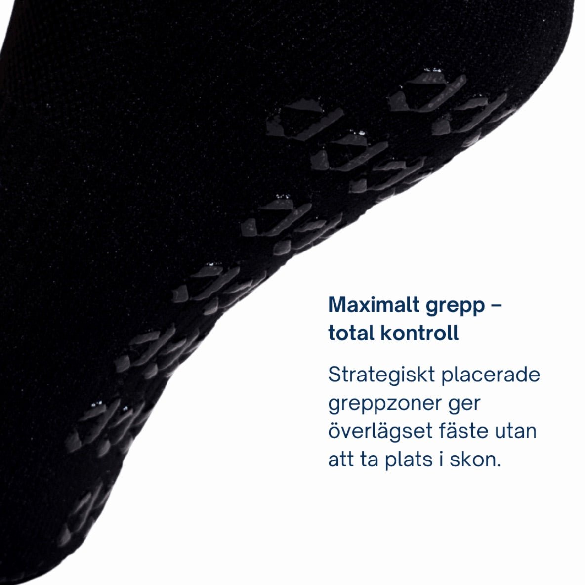 Playmkr Grip Socks Svart - TRÄNING & PERFORMANCE BUTIKEN