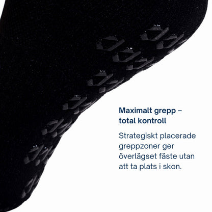 Playmkr Grip Socks Svart - TRÄNING & PERFORMANCE BUTIKEN