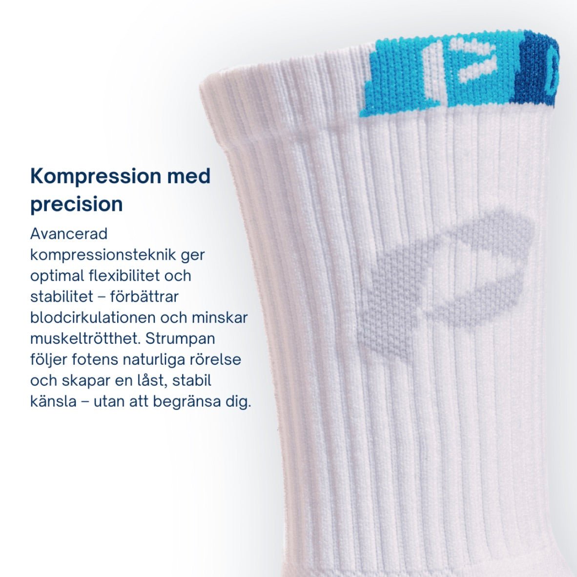 Playmkr Grip Socks Vit - TRÄNING & PERFORMANCE BUTIKEN