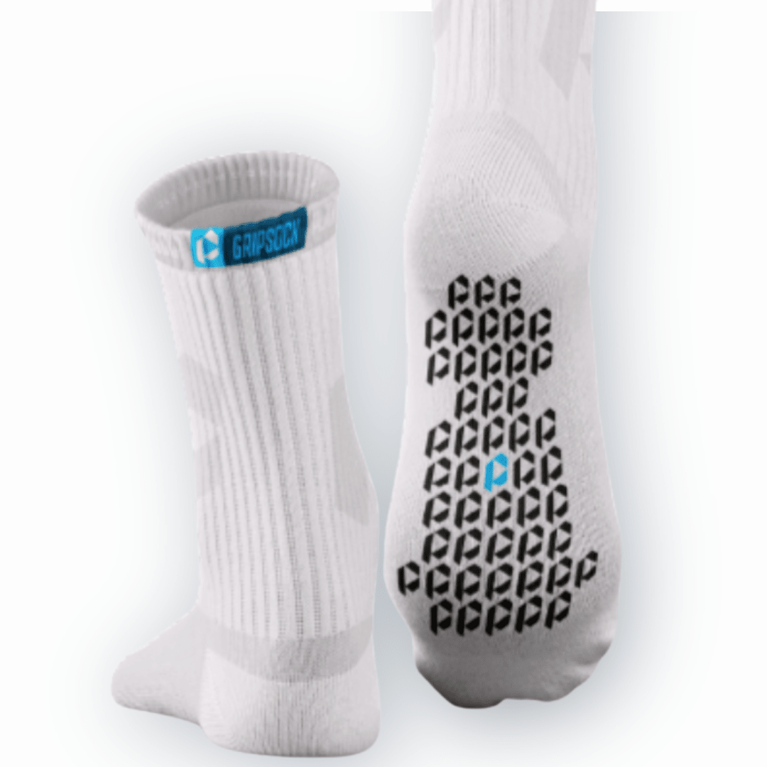 Playmkr Grip Socks Vit - TRÄNING & PERFORMANCE BUTIKEN