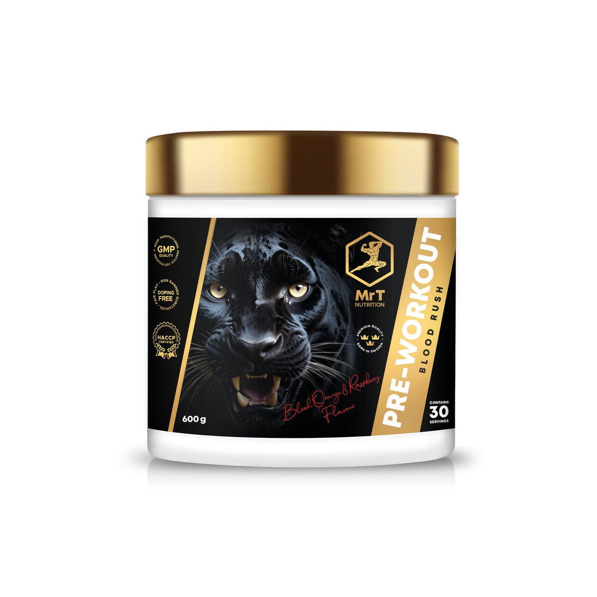 Pre - workout Blood Orange Raspberry - TRÄNING & PERFORMANCE BUTIKEN
