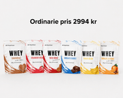 Proteinpaket Whey 6-pack AS  Nutrition