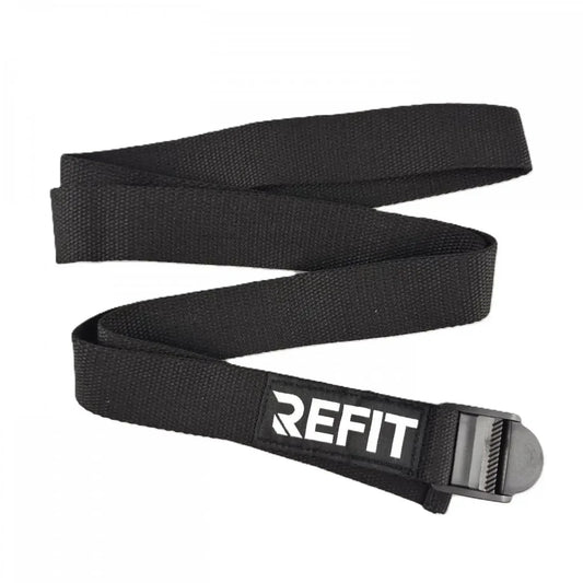 Refit Yogabälte Svart - TRÄNING & PERFORMANCE BUTIKEN