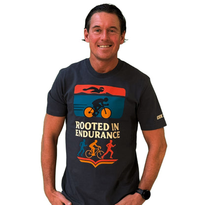 Retro T-shirt - Limited edition "Rooted in Endurance" - TRÄNING & PERFORMANCE BUTIKEN