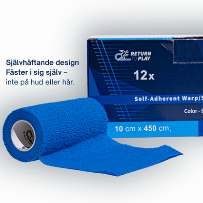 Självhäftande Linda 12 - pack Blå - TRÄNING & PERFORMANCE BUTIKEN