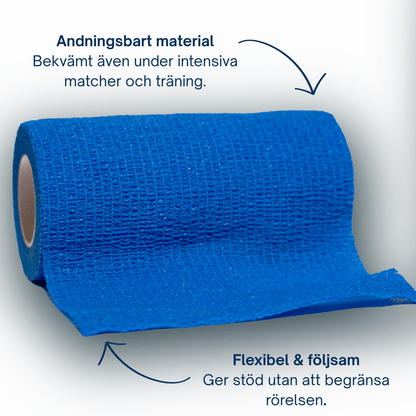 Självhäftande Linda 12 - pack Blå - TRÄNING & PERFORMANCE BUTIKEN