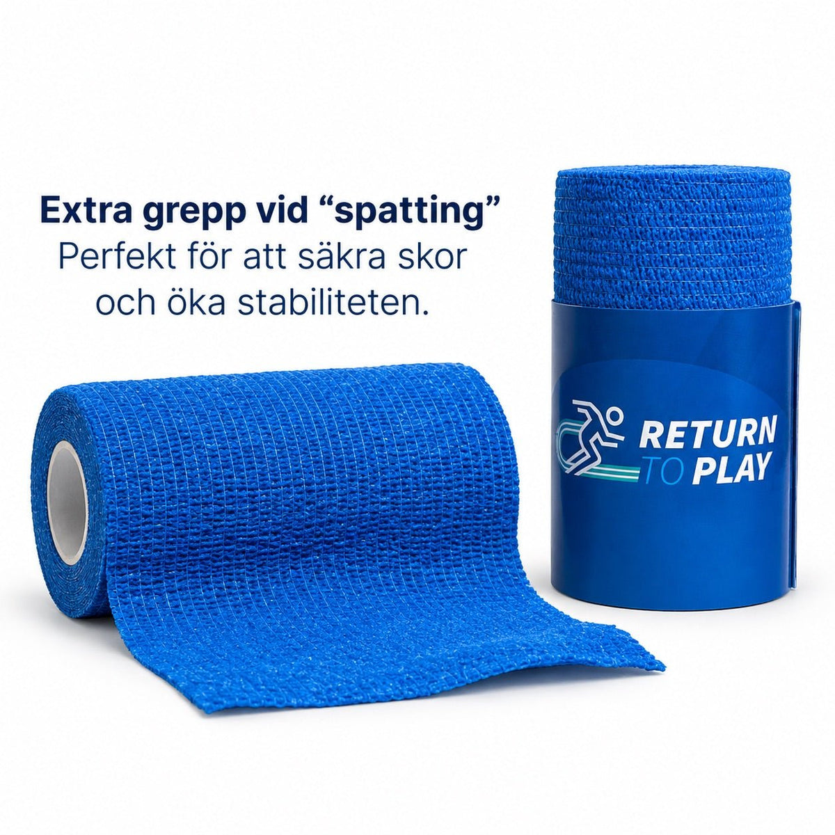 Självhäftande Linda Blå - TRÄNING & PERFORMANCE BUTIKEN