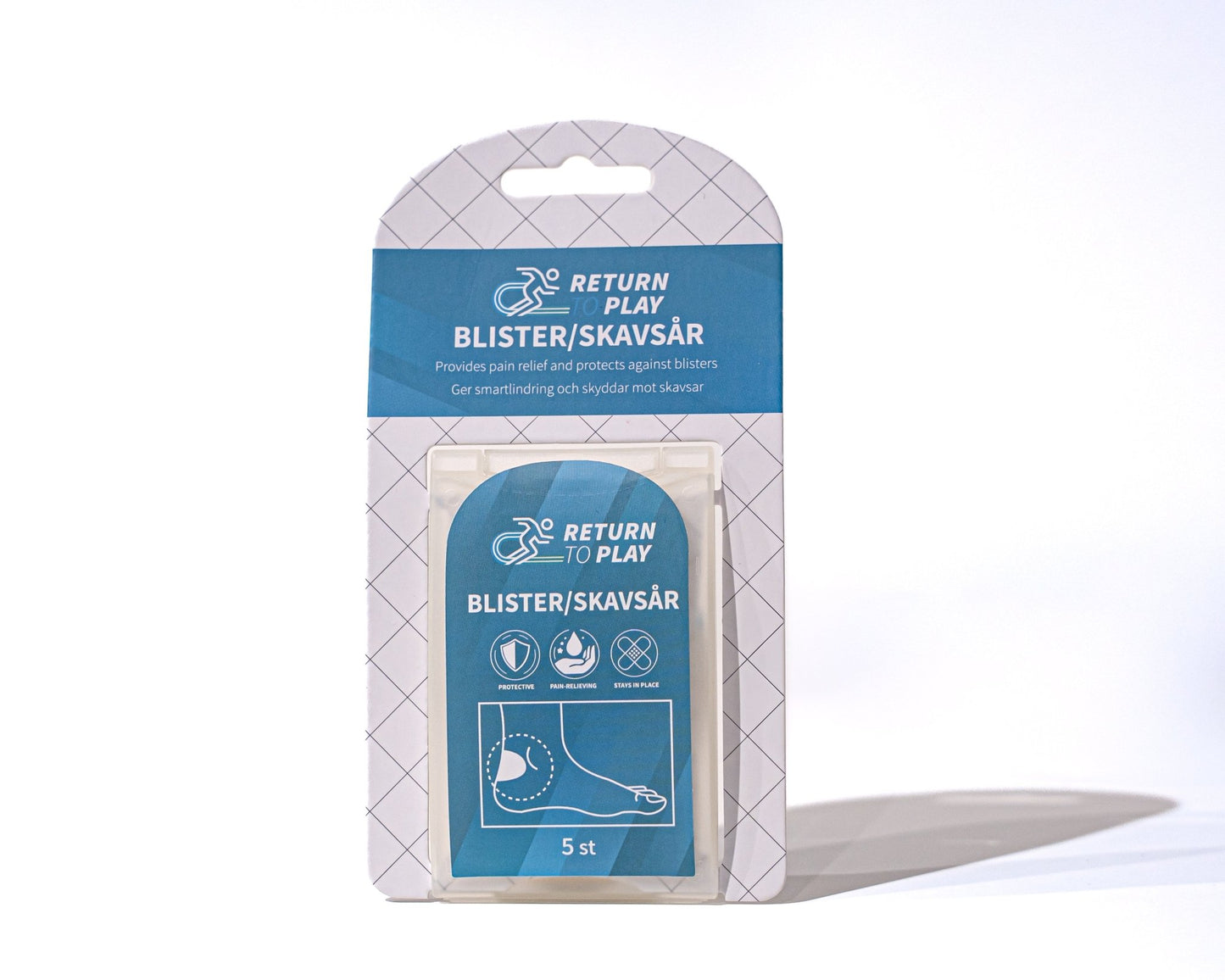 Skavsårsplåster (5 - pack) - TRÄNING & PERFORMANCE BUTIKEN