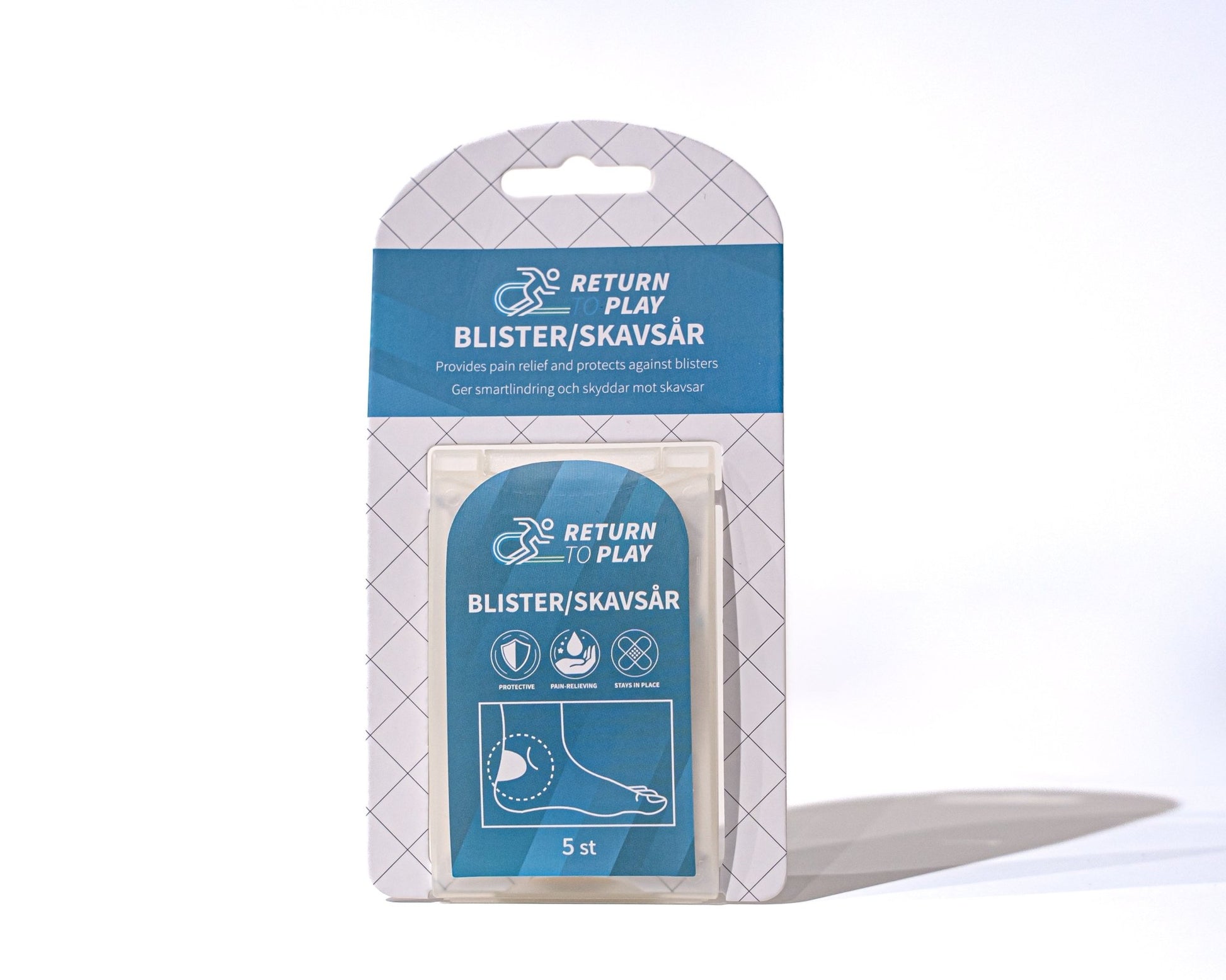 Skavsårsplåster (5 - pack) - TRÄNING & PERFORMANCE BUTIKEN
