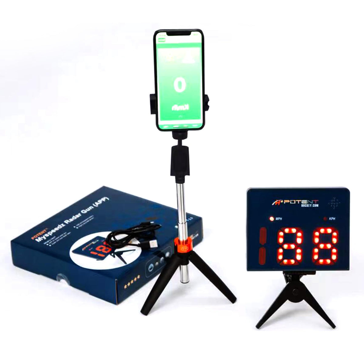 Skottmätare Hockey – Mät skotthastighet med app - TRÄNING & PERFORMANCE BUTIKEN