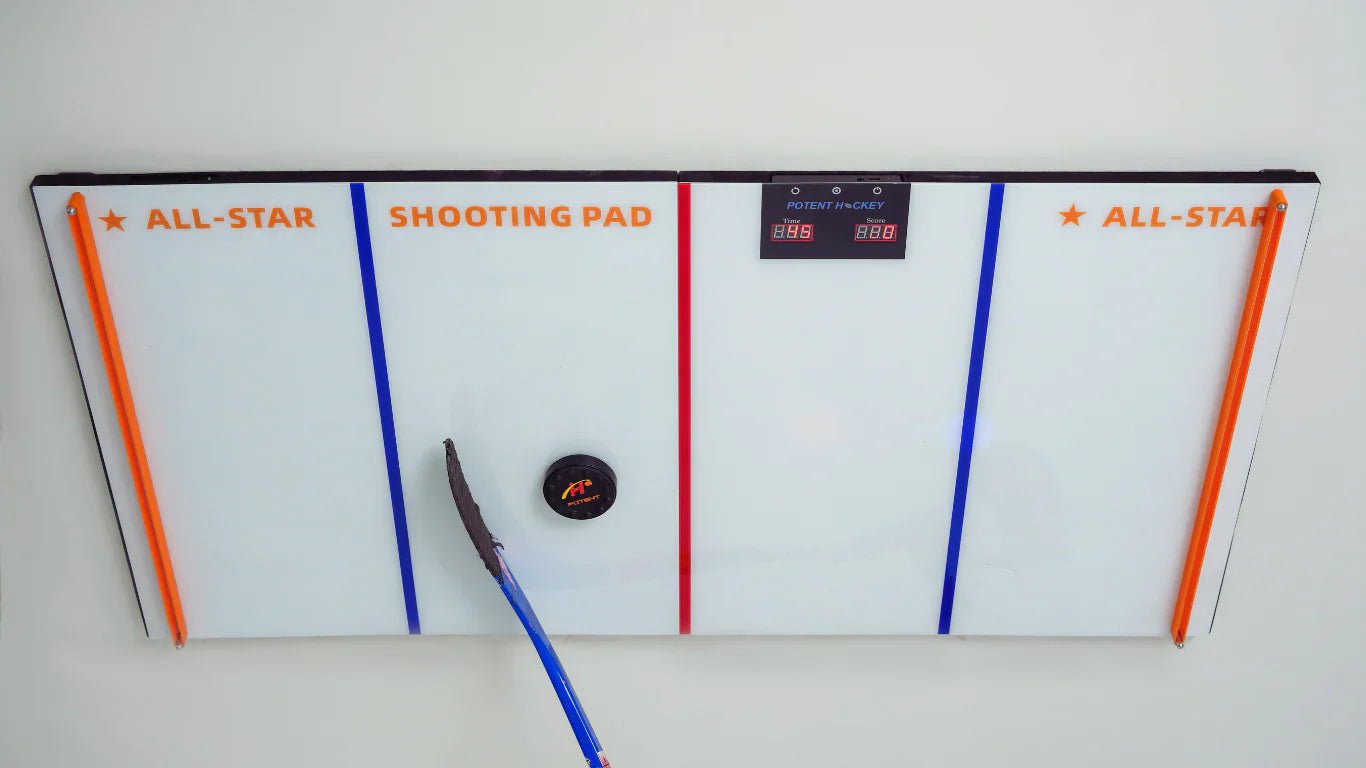 Skottplatta Digital Hockey Mini – Interaktiv träning för puckkontroll och timing - TRÄNING & PERFORMANCE BUTIKEN