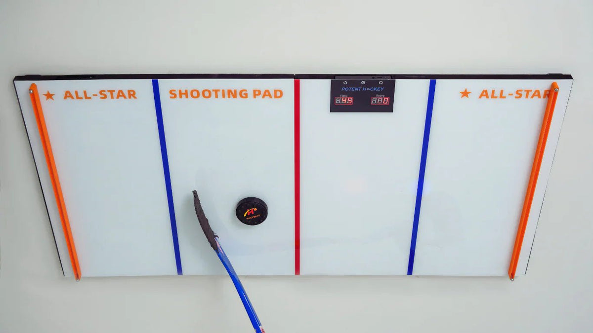Skottplatta Digital Hockey Mini – Interaktiv träning för puckkontroll och timing - TRÄNING & PERFORMANCE BUTIKEN