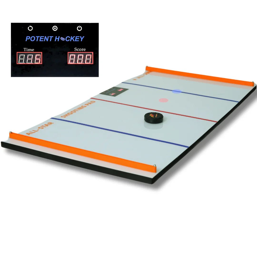Skottplatta Digital Hockey Mini – Interaktiv träning för puckkontroll och timing - TRÄNING & PERFORMANCE BUTIKEN