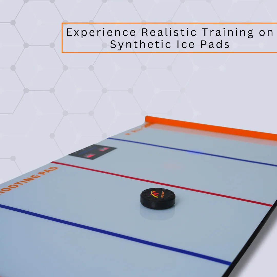 Skottplatta Digital Hockey Mini – Interaktiv träning för puckkontroll och timing - TRÄNING & PERFORMANCE BUTIKEN