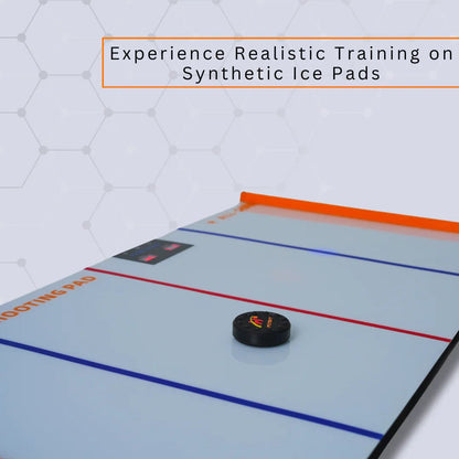 Skottplatta Digital Hockey Mini – Interaktiv träning för puckkontroll och timing - TRÄNING & PERFORMANCE BUTIKEN