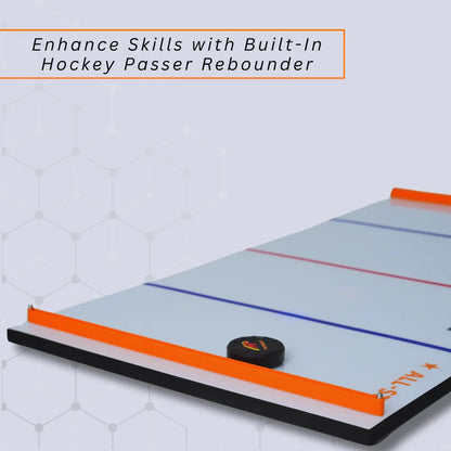Skottplatta Digital Hockey Mini – Interaktiv träning för puckkontroll och timing - TRÄNING & PERFORMANCE BUTIKEN