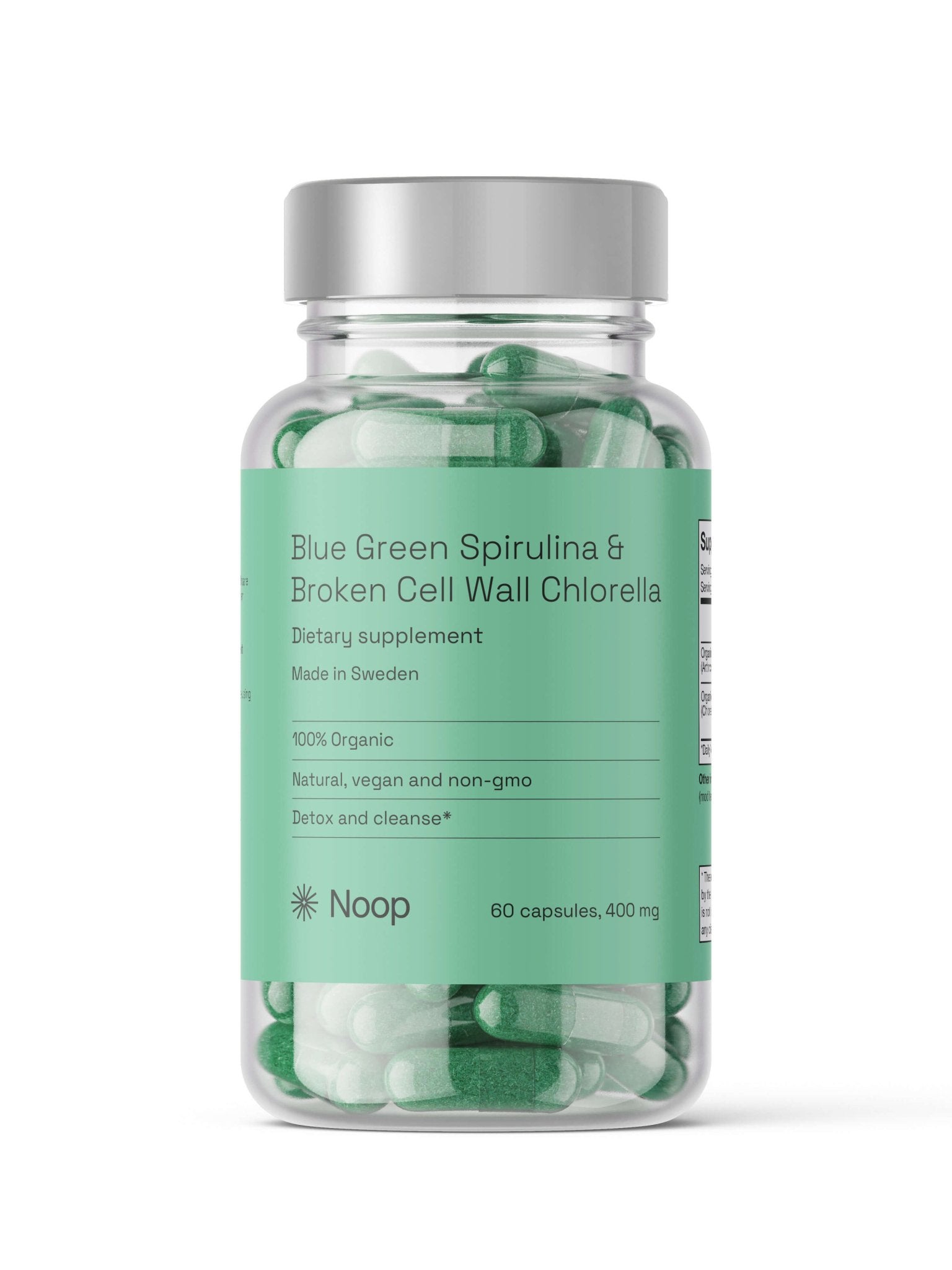 Spirulina & Chlorella Noop - TRÄNING & PERFORMANCE BUTIKEN