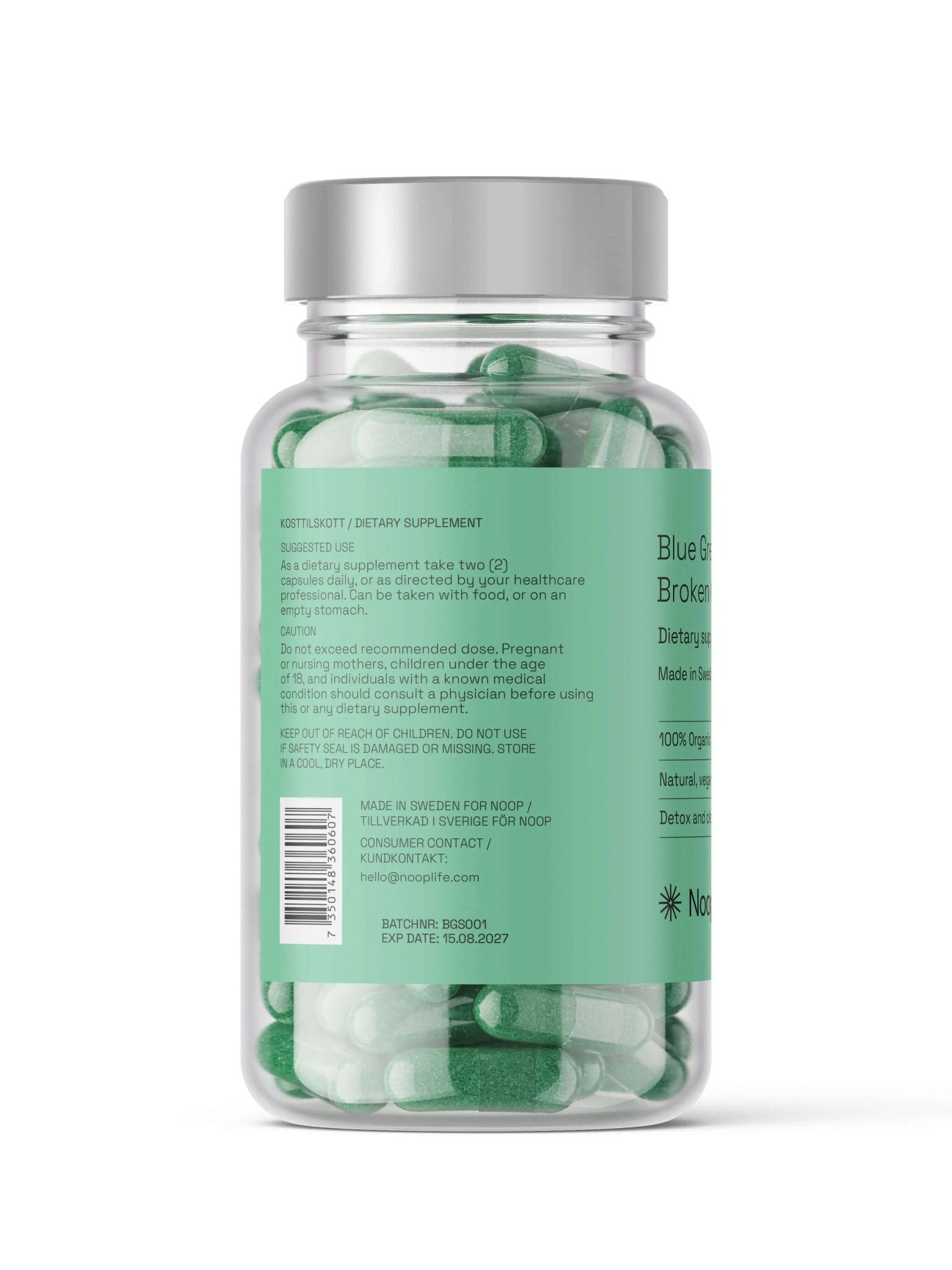 Spirulina & Chlorella Noop - TRÄNING & PERFORMANCE BUTIKEN