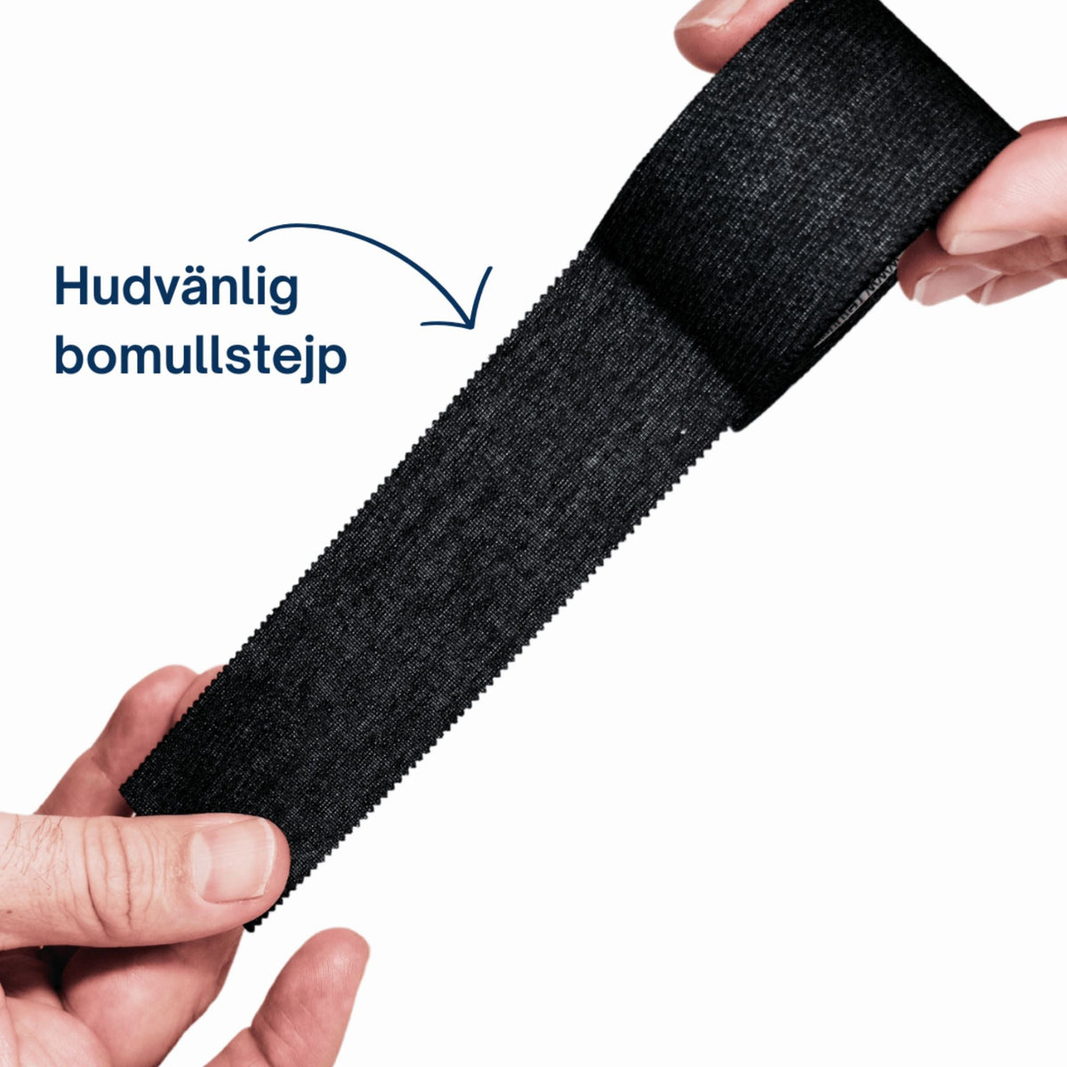 Sporttejp Svart 6-pack - TRÄNING & PERFORMANCE BUTIKEN