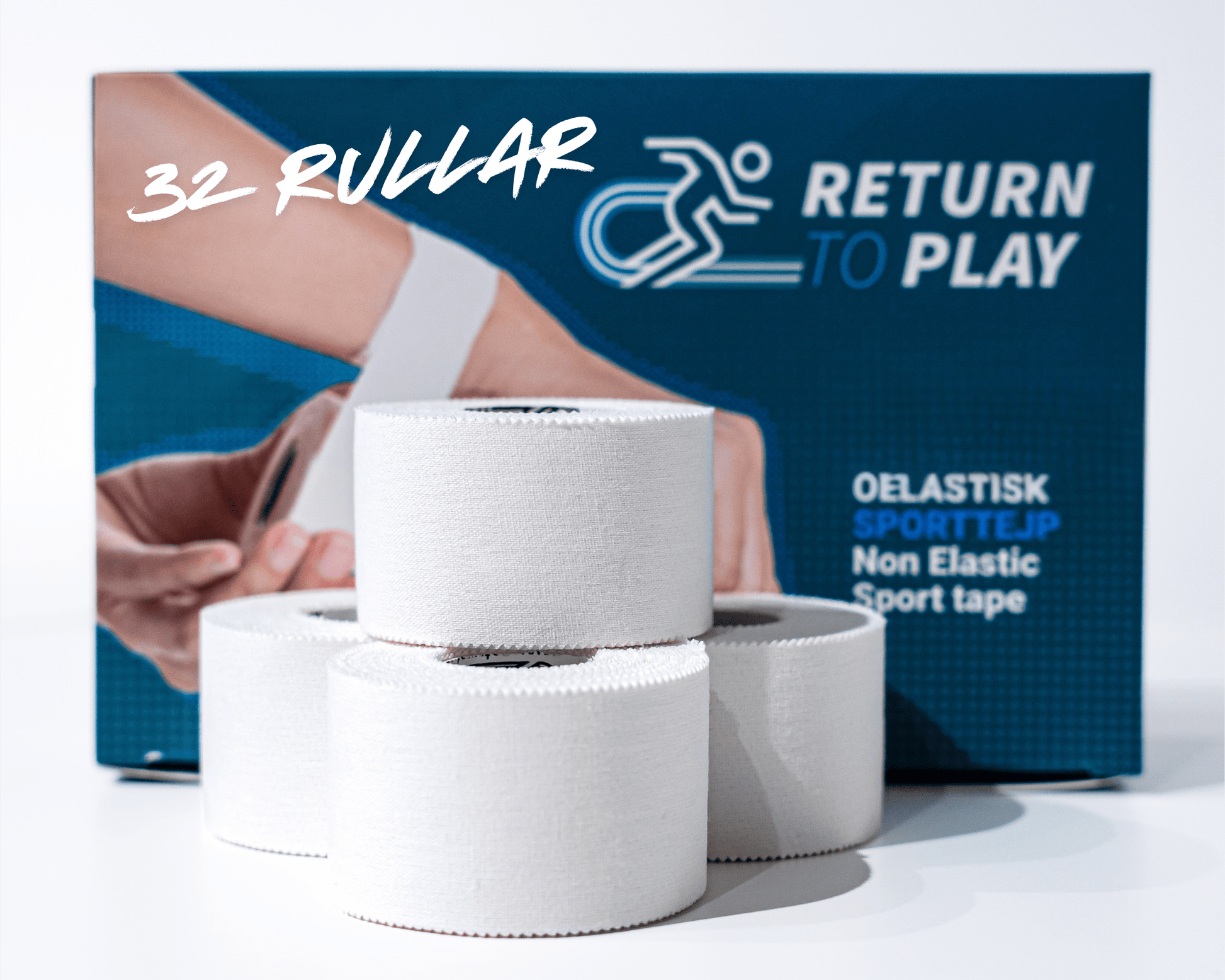 Sporttejp Vit 32 - pack - TRÄNING & PERFORMANCE BUTIKEN