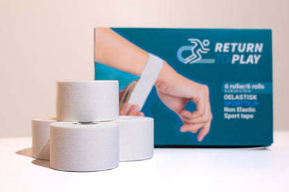 Sporttejp Vit 6 - pack - TRÄNING & PERFORMANCE BUTIKEN