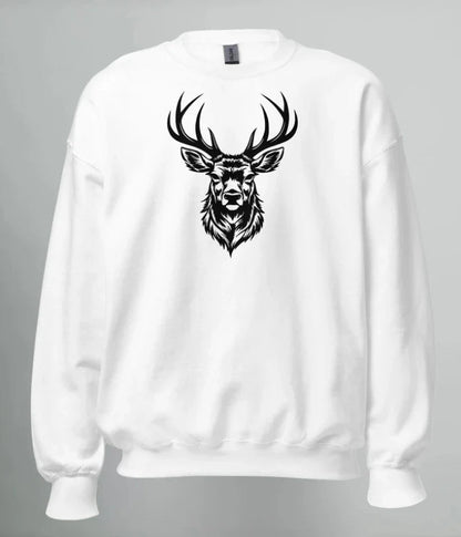 SWEATSHIRT BLACK DEER - TRÄNING & PERFORMANCE BUTIKEN