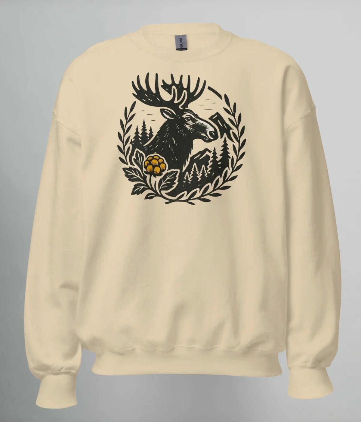 SWEATSHIRT NORRLANDS ÄLG & HJORTRON - TRÄNING & PERFORMANCE BUTIKEN