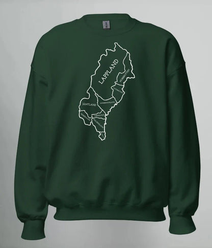 SWEATSHIRT NORRLANDS KARTA - TRÄNING & PERFORMANCE BUTIKEN