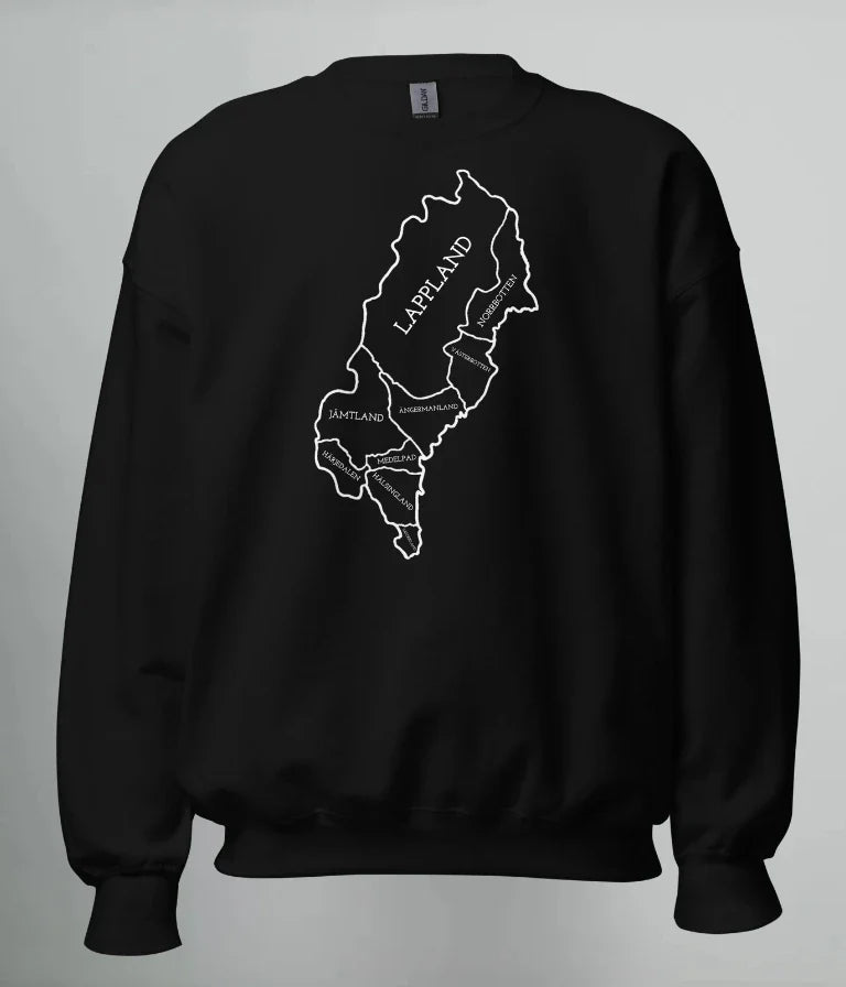 SWEATSHIRT NORRLANDS KARTA - TRÄNING & PERFORMANCE BUTIKEN