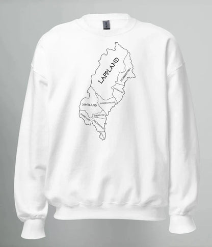 SWEATSHIRT NORRLANDS KARTA (DL) - TRÄNING & PERFORMANCE BUTIKEN