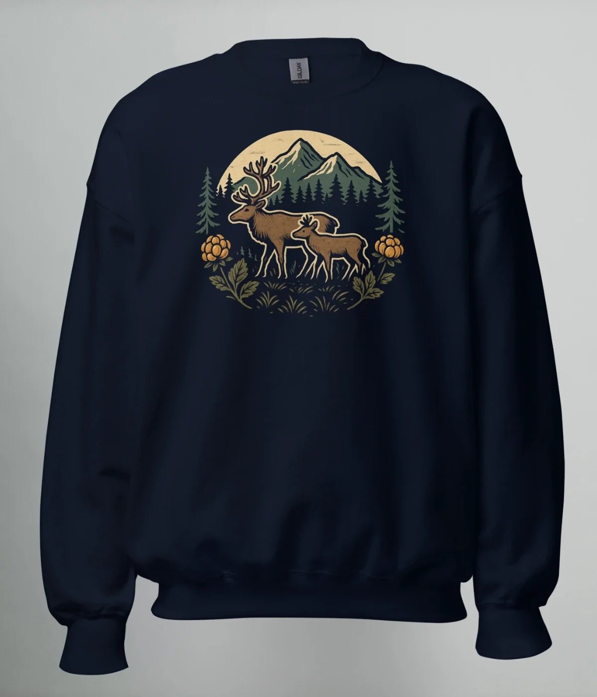 SWEATSHIRT NORRLANDS REN & HJORTRON - TRÄNING & PERFORMANCE BUTIKEN