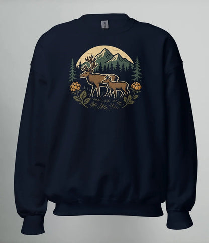SWEATSHIRT NORRLANDS REN & HJORTRON - TRÄNING & PERFORMANCE BUTIKEN