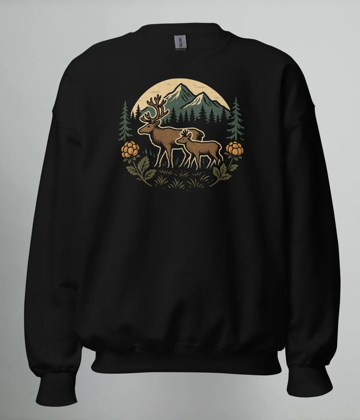 SWEATSHIRT NORRLANDS REN & HJORTRON - TRÄNING & PERFORMANCE BUTIKEN