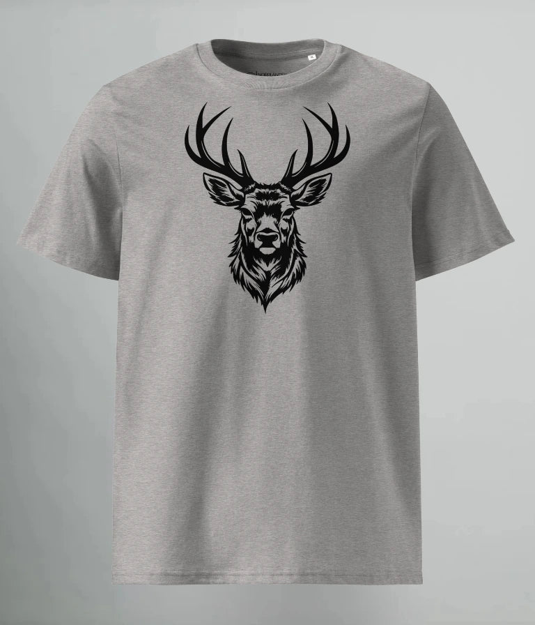 T - SHIRT BLACK DEER - TRÄNING & PERFORMANCE BUTIKEN