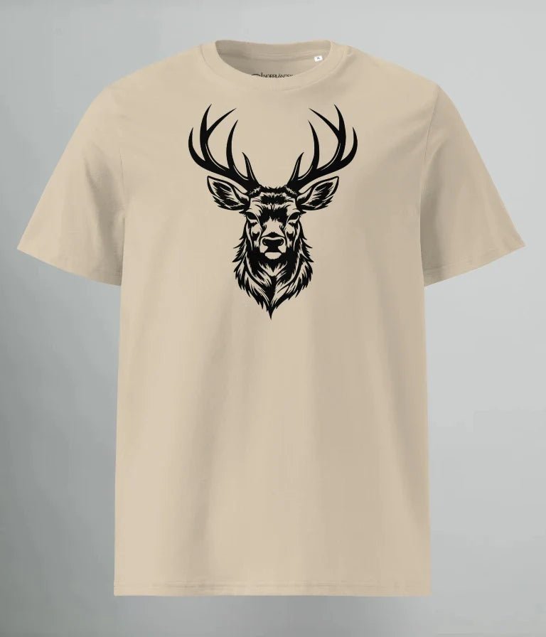 T - SHIRT BLACK DEER - TRÄNING & PERFORMANCE BUTIKEN