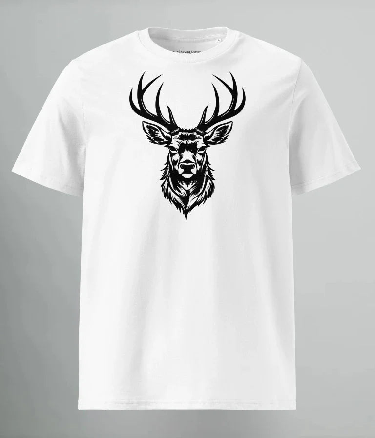 T - SHIRT BLACK DEER - TRÄNING & PERFORMANCE BUTIKEN