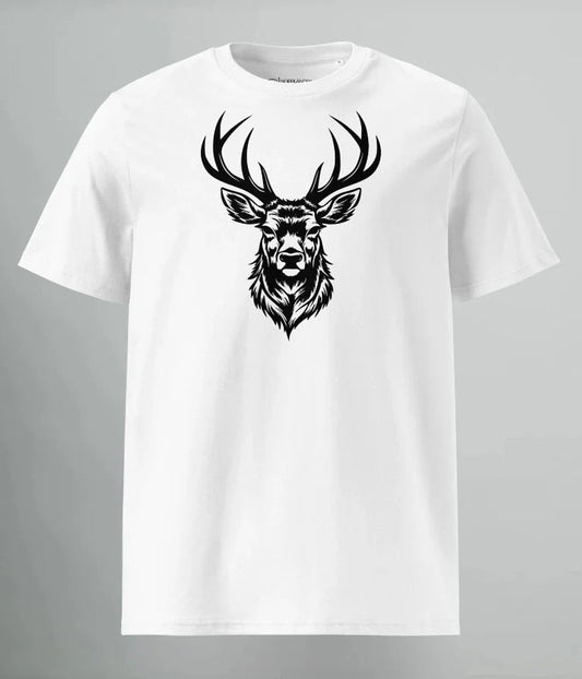 T - SHIRT BLACK DEER - TRÄNING & PERFORMANCE BUTIKEN