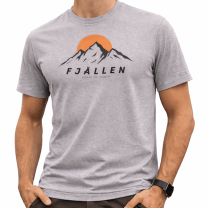 T - SHIRT NORRLANDS FJÄLLEN (DL) - TRÄNING & PERFORMANCE BUTIKEN