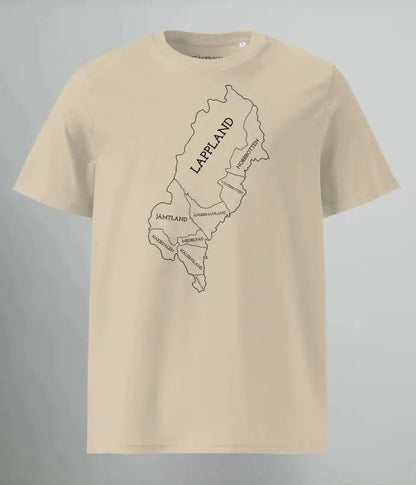 T - SHIRT NORRLANDS KARTA (DL) - TRÄNING & PERFORMANCE BUTIKEN